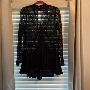 free people lace top. Size M